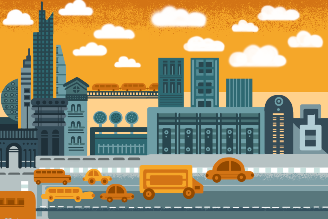 Иллюстрация к новости: Город в движении: как спланировать транспортные потоки